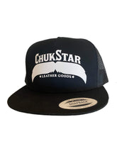 Load image into Gallery viewer, ChukStar Logo Snapback Hat - ChukStar Leather
