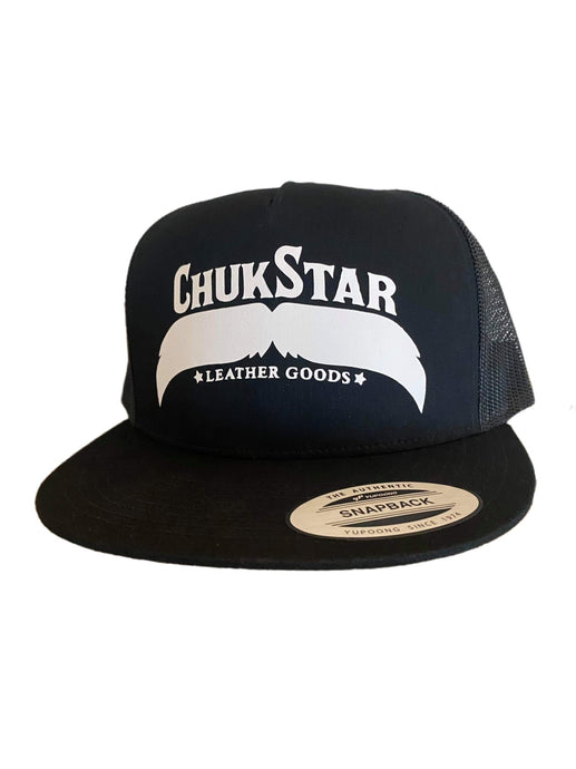 ChukStar Logo Snapback Hat - ChukStar Leather