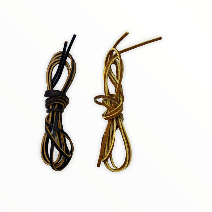 High Strength Leather Chuk Laces - ChukStar Leather